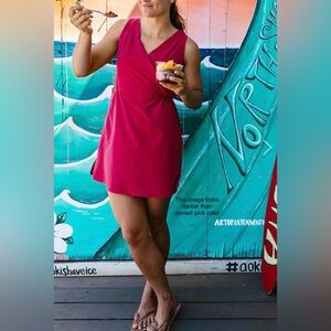 Title nine Round Trip - Reversible Dress, Dusty Pink, EUC, Sz. M